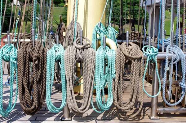色のロープ — ストック写真