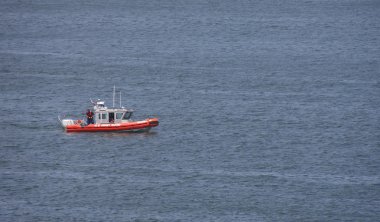 Coast Guard Checking Weapon clipart