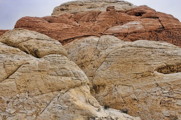 Erosion in roter Felsschlucht — Stockfoto