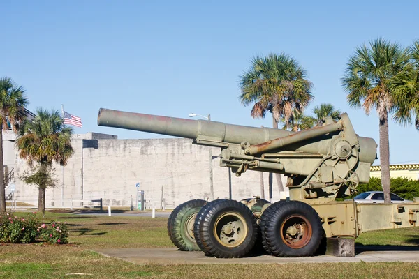 stock image Old Howitzer at Fort