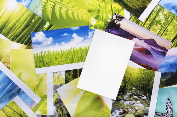 stock image Stack of photos