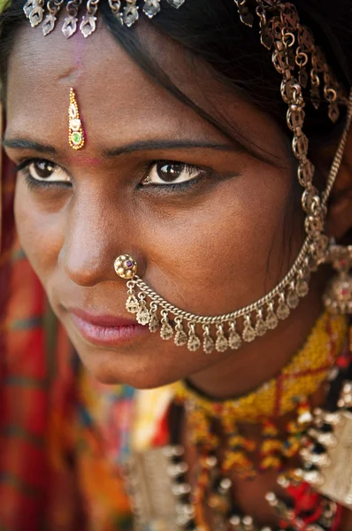 Indiai nő — Stock Fotó