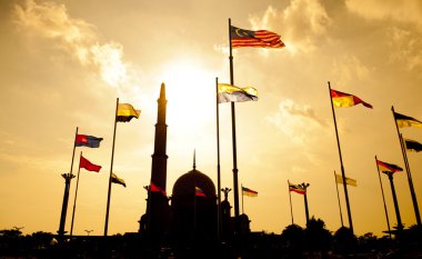 Putra Mosque Malaysia clipart