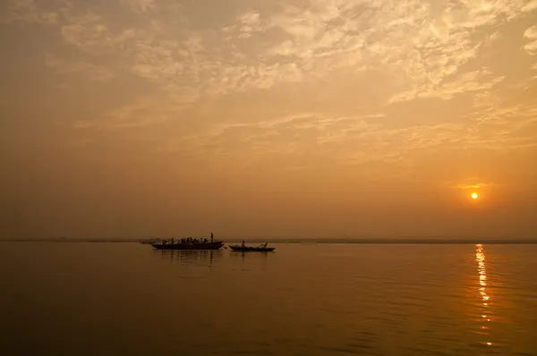 Ganges rivier — Stockfoto
