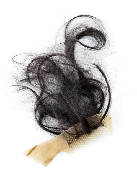 Випадання волосся — стокове фото