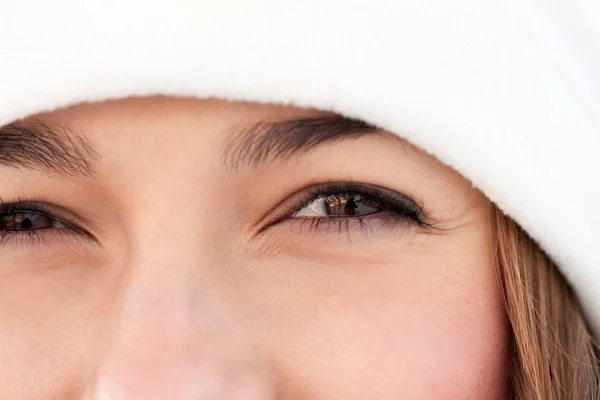 Occhi di una ragazza — Foto Stock