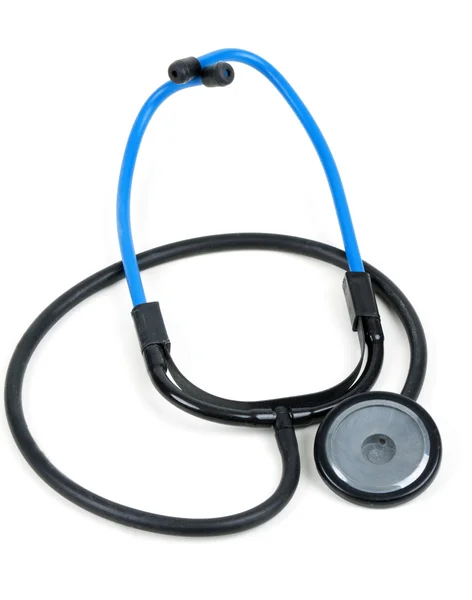 stock image Blue plastic medical stethoscope