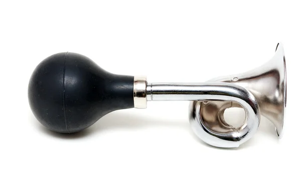 Silver horn — Stock Photo, Image