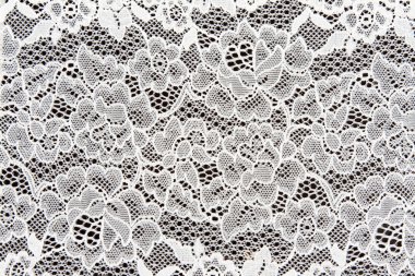 White lace clipart