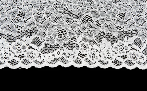 흰색 꽃무늬 레이스 — 스톡 사진