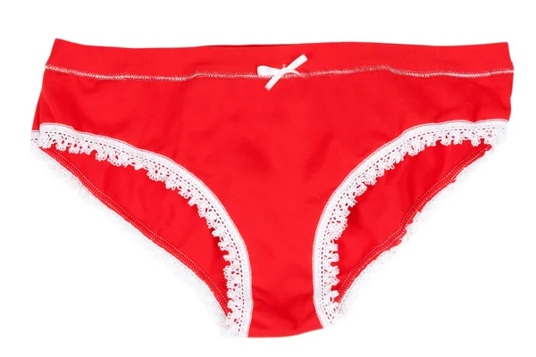女性的红色内裤 — 图库照片