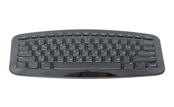 Černá Bezdrátová klávesnice — Stock fotografie