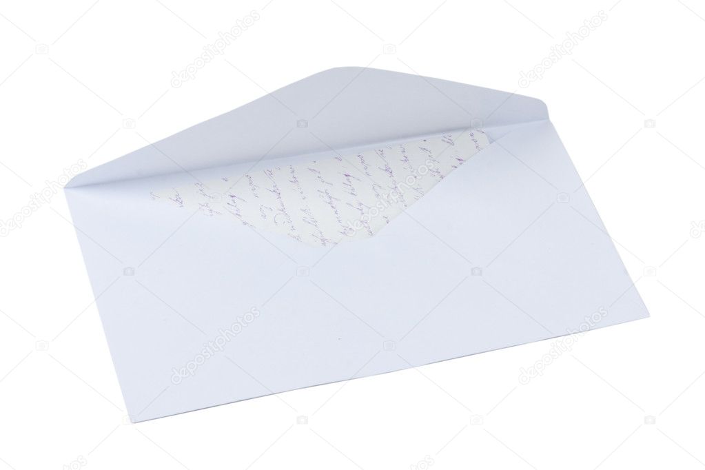 Open envelopes