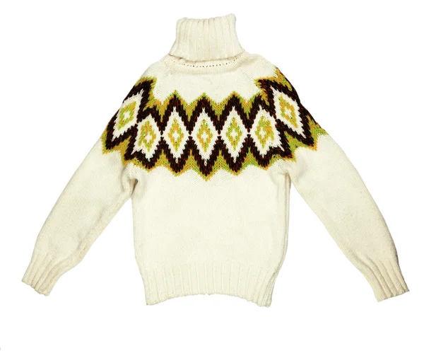 Suéteres de punto brillante tejidos con un patrón —  Fotos de Stock