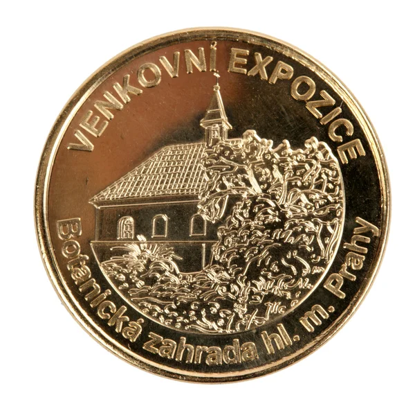Coin venkovni expozice Botanicka zahrada — Stock Photo, Image