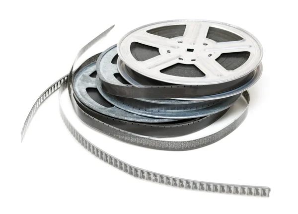 stock image Aluminium reel of film