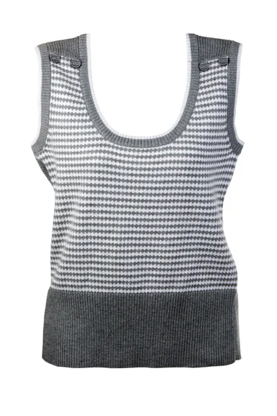 Warm gray vest — Stock Photo, Image