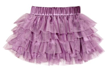 Delicate purple skirt clipart