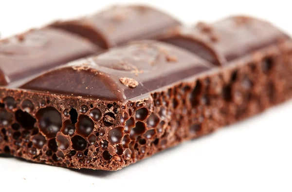 Porowate gorzkiej czekolady — Zdjęcie stockowe