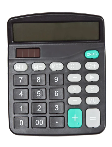 Zwarte rekenmachine — Stockfoto