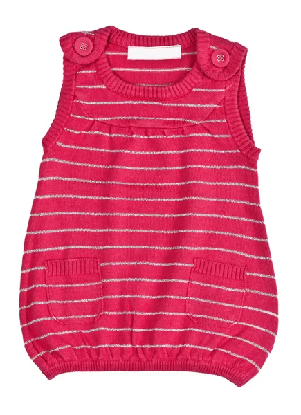 Bambino maglione a strisce rosse — Foto Stock