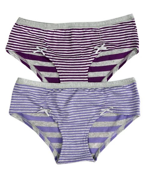 紫のストライプ パンツ — ストック写真