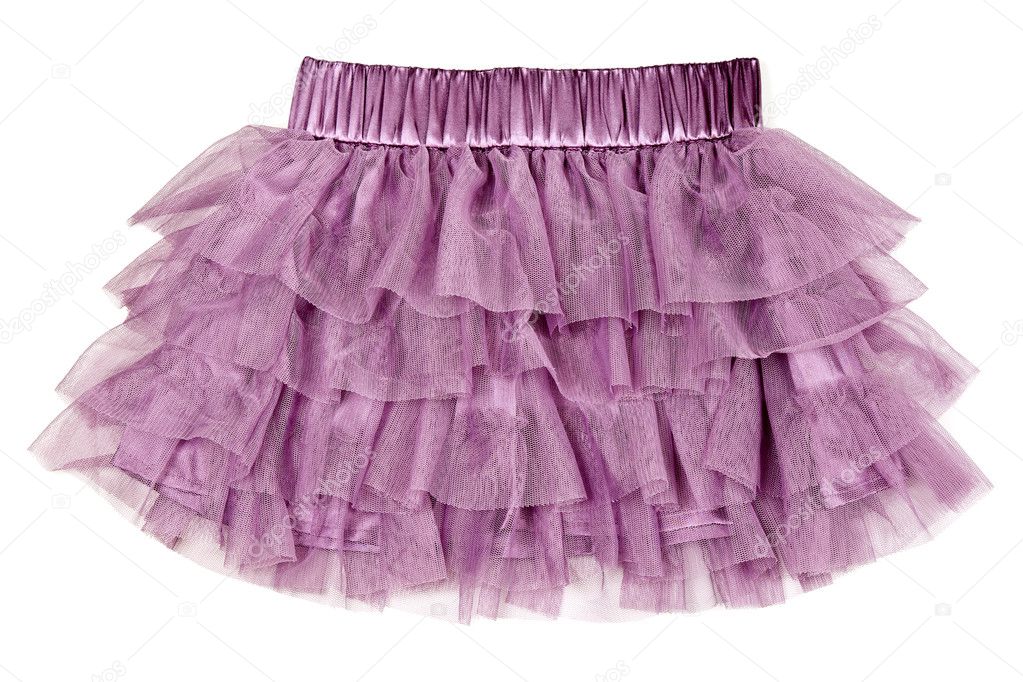 Delicate purple skirt