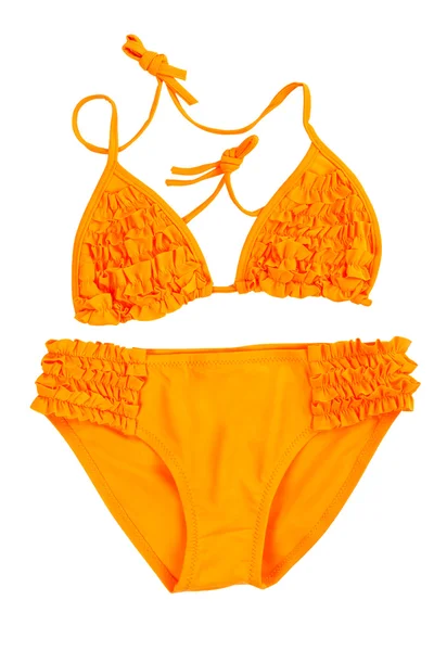 オレンジ色の水着 — ストック写真