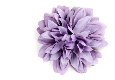 Purple flower from tissue clipart