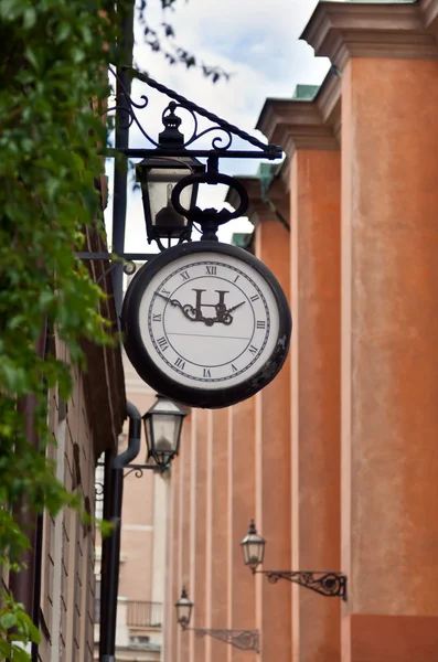 Old street clock — Stock Photo, Image