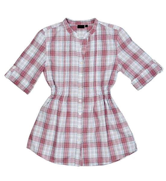 Рожева літня сорочка з короткими рукавами — стокове фото