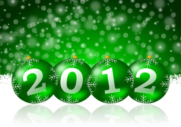 2012 new year — Stock Photo, Image