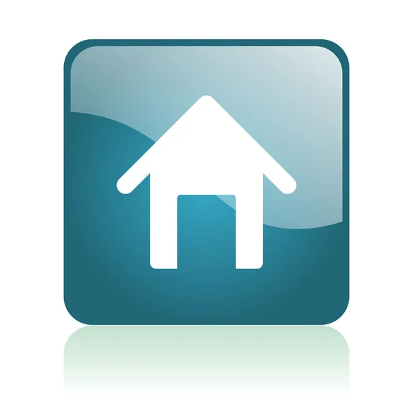 Home glosssy icon — Stock Photo, Image