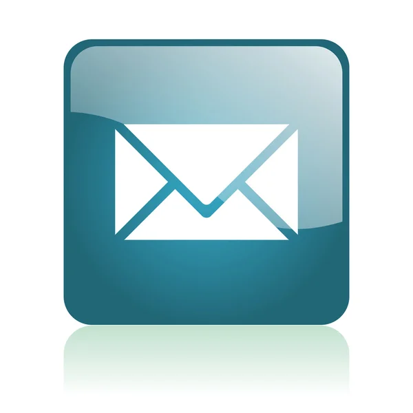 Mail glosssy icon — Stock Photo, Image