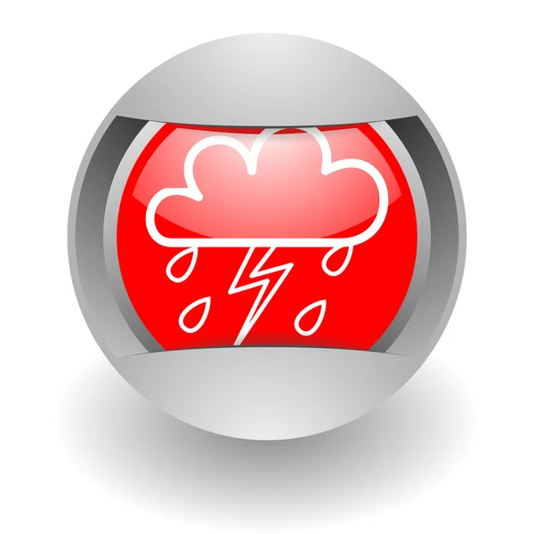 Botão meteorológico — Fotografia de Stock