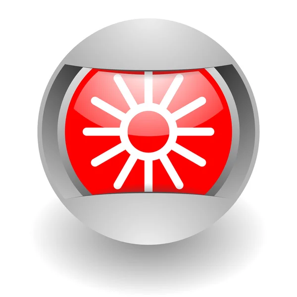Weather button — Stock Photo, Image