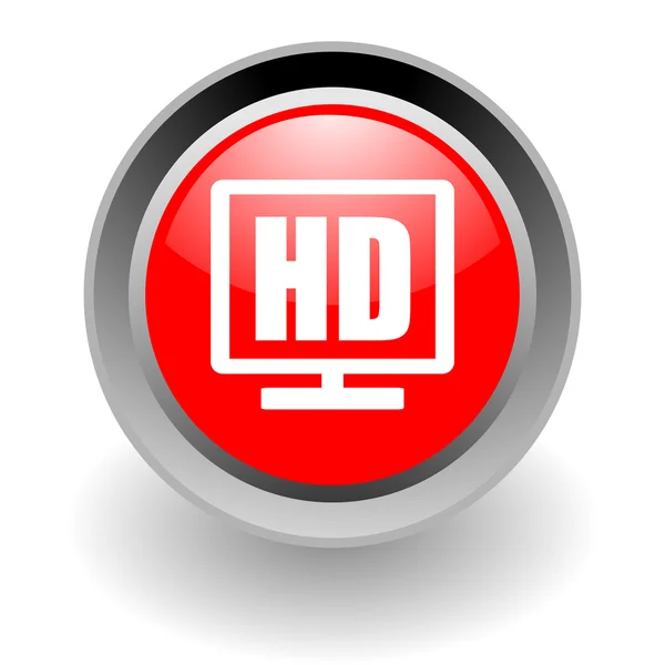 HD glosssy ikona — Stock fotografie