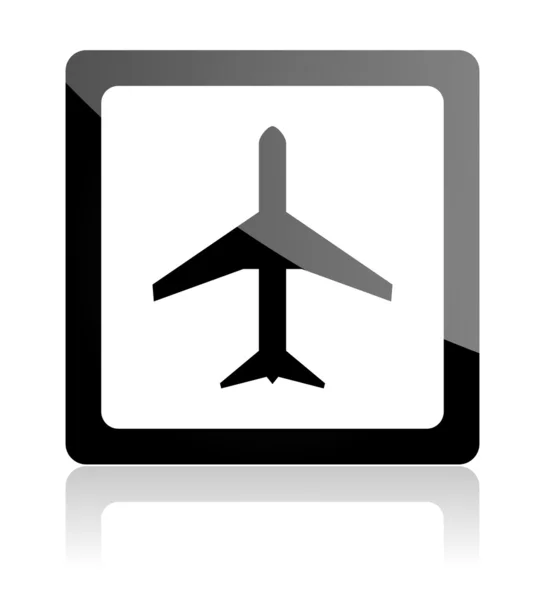 Icona aereo — Foto Stock