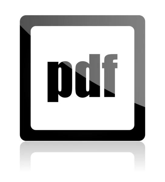 PDF піктограма — стокове фото