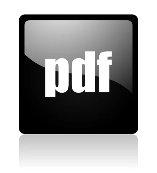 Icono Pdf — Foto de Stock
