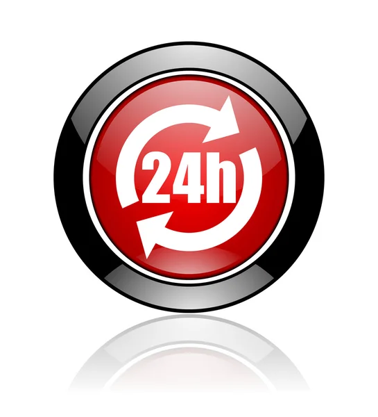 24h service icon — Stock Photo, Image