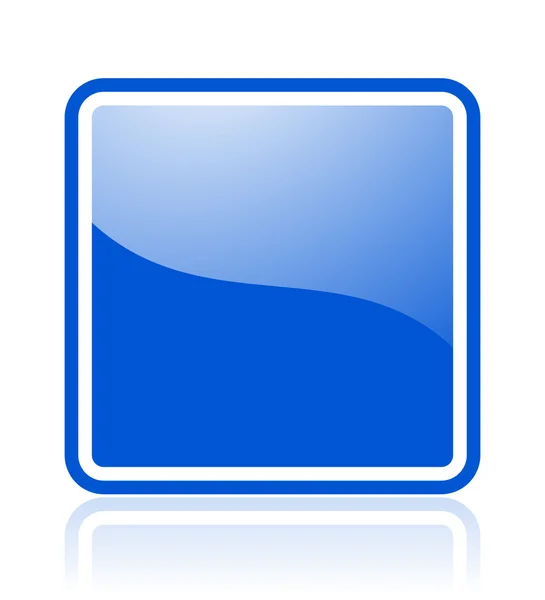 Icono azul —  Fotos de Stock