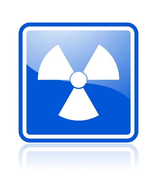 Icono de radiación —  Fotos de Stock