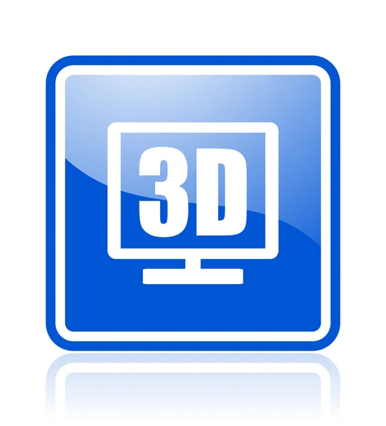 3D ikona — Stock fotografie