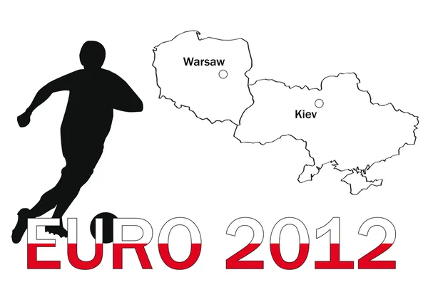 Euro 2012 — Stockový vektor
