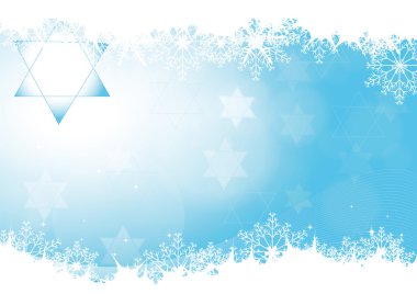 Hanukkah background clipart