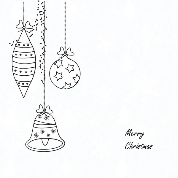 Tarjeta de Navidad — Archivo Imágenes Vectoriales
