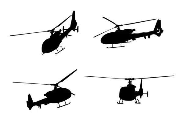 Helikoptrar — Stock vektor