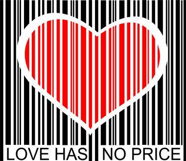 Love has no price clipart