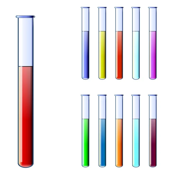 Test tubes Vector Graphics